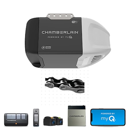 The Chamberlain 0.5HP Smart Garage Door Opener 5011093
